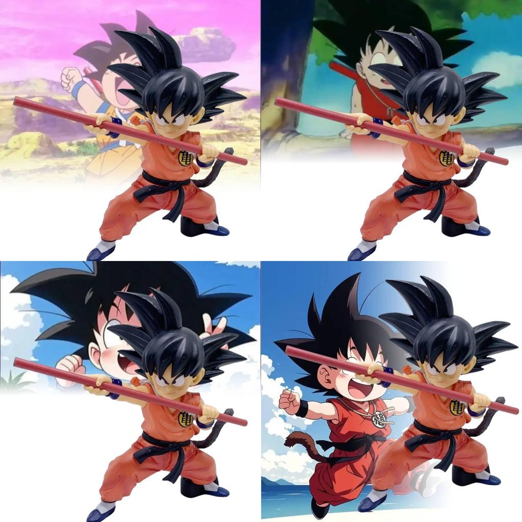 Goku Pvc Action Figure From Dragon Ball Z A Grade Standing Pose With Staff