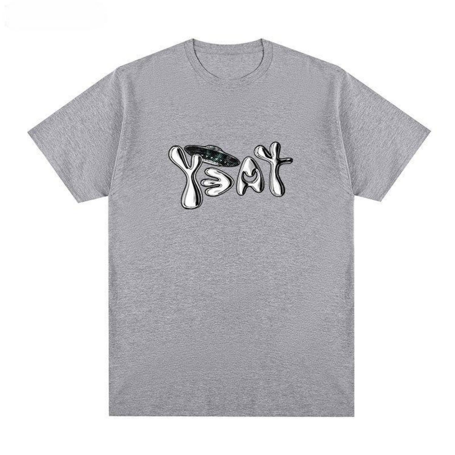 

Yeat Logo Short-sleeved T-shirt, Rap, Hip-hop, Rap, Men s and Women s Casual Street Album Trend XXXXXL
