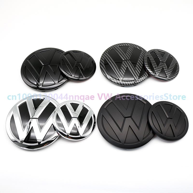 W162For VOLKSWAGEN VW ABS Car Front Emblem Grille Badge Trunk Badge Suitable for Volkswagen Passat 2016 2017 2018 Lavida Car Modific