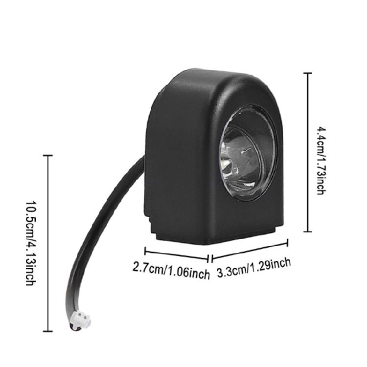 Wasserdichtes Fahrradlicht Langlebigkeit Fahrradscheinwerfer Fahrradfrontlampe Geeignet für Outdoor-Aktivitäten