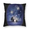 Hollow Love Cushion Cover 45X45 Home Decorative Print Hollow Knight Throw Pillow Case For Car Double-Sided Cojines Decorativos