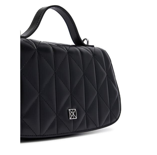 Сумка Calvin Klein Quilted Top Handle Chain Bag