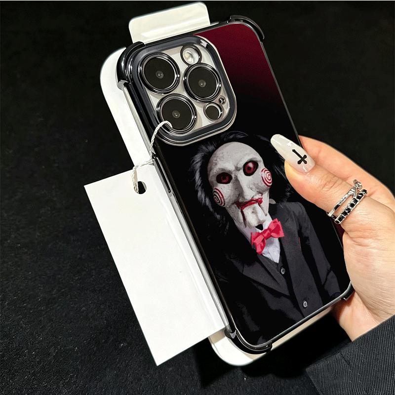 The J-Jigsaws Killer Horror Soft Phone Case For Xiaomi Poco X7 X8 Pro Max X6 X5 X3 F8 Ultra F7 M8 M7 M5S Redmi 15C 15A 15 14C 13