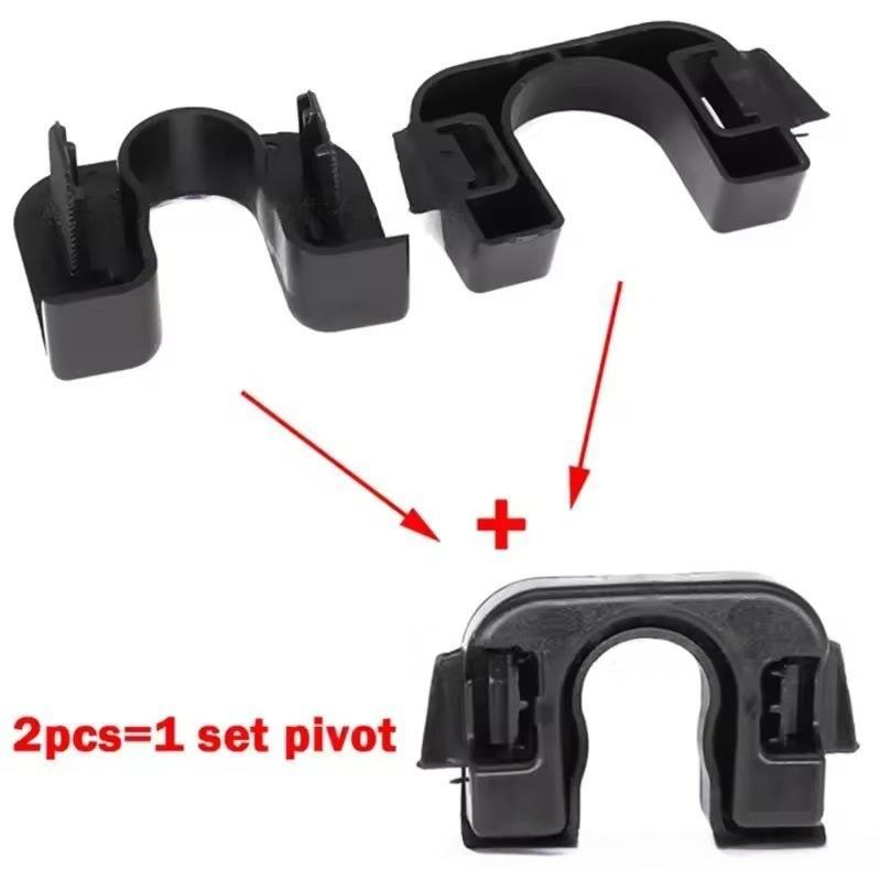 10 Pezzi Clip di Supporto per Vano Portabagagli Posteriore dell'Auto Staffa di Fissaggio Coperchio Bagagliaio Sostituzione Fibbia di Fissaggio Divisorio Bagagli Interno Auto