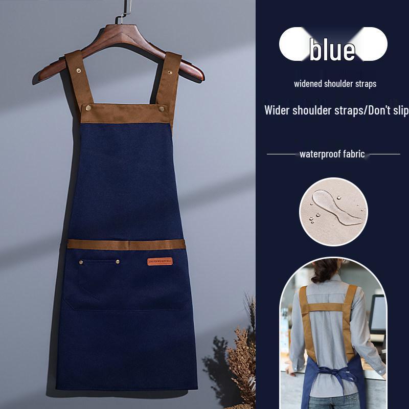 Waterproof Stain-Proof Apron for Supermarket, Catering, and Milk Tea Shops with Logo Printing