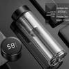 Shangqi Smart Temp Double-Wall Glass Tea Infuser Bottle