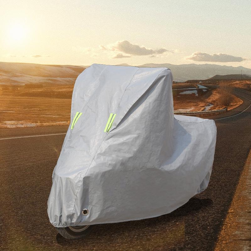 Jialing 70 Motorcycle Cover: All-Weather, Thick, Sun & Dust Protection 3XL