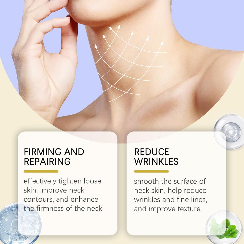 EELHOE Tightening Neck Patch - Moisturizing Neck Treatment to Fade Wrinkles and Provide Daily Moisture and Lift Care