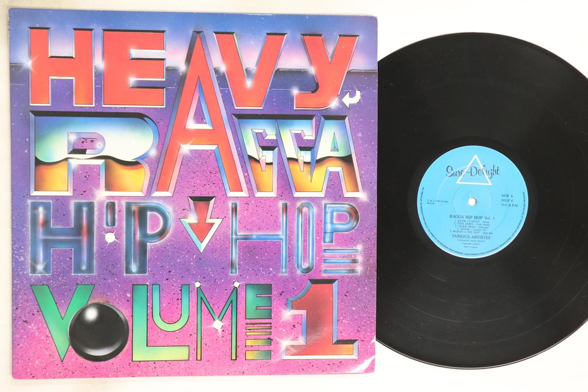 

LP Record VARIOUS - Heavy Ragga Hip Hop Volume 1 SDLP4 Sure Delight 1992 UK Rap & Hip-Hop/R&B Used