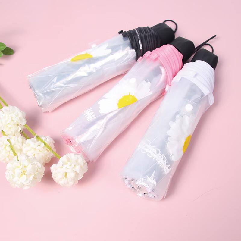 Japanese Style Automatic Folding Daisy Umbrella