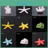 Realistic Resin Coral Aquarium Fish Tank Decoration Miniature Gift Diy Starfish