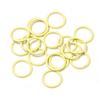 Colorful Open Jump Rings for DIY Jewelry Making - Round Single Loop Iron Rings for Beading Bracelets