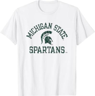 Michigan State Spartans Vintage Favorite Logo T-Shirt Unisex T-Shirt