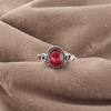 Pink Rubellite Gemstone Jewelry, 925 Solid Sterling Silver Ring, Beautiful Silver Ring, Handmade Healing Ring For Women