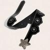 Punk Style Starry Sky Buckle Pu Leather Wide Belt For Outdoor Fashion