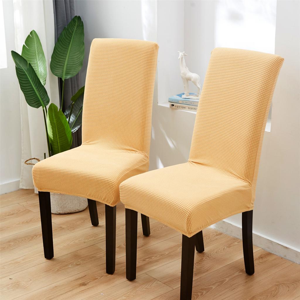 Corn Elastic Chair Cover Chair Cover Half Pack One-Piece Hotel Hotel Dining Table Chair Cover Seat