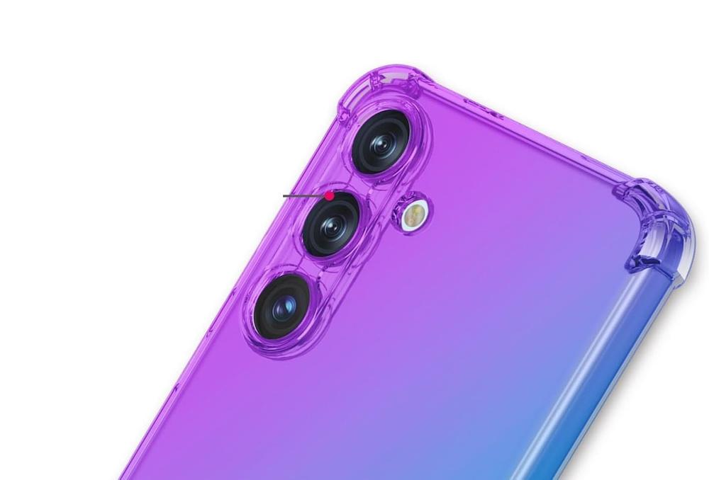 Gradient Dropproof Case for Samsung Galaxy A56 5G, Purple/Blue