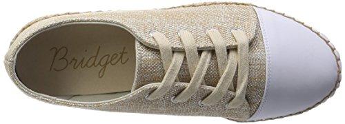 Bridget Birkin Schnürschuhe aus Rindsleder 551604 WH/C (Weiß Kombination/Größe 35)