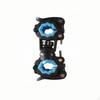 Cycle Light Mount Clamp ScrewTightened Adjustable TwoWheeled Vehicle Bracket Hinged Flashlight