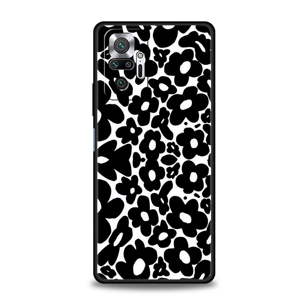 Cow Zebra Pattern Phone Case For Xiaomi Redmi Note 12 5G 11 10 Pro Plus 9S 9 8 7 9T 8T 10C 9C 9A 5G K50 Gaming Silicone Cover