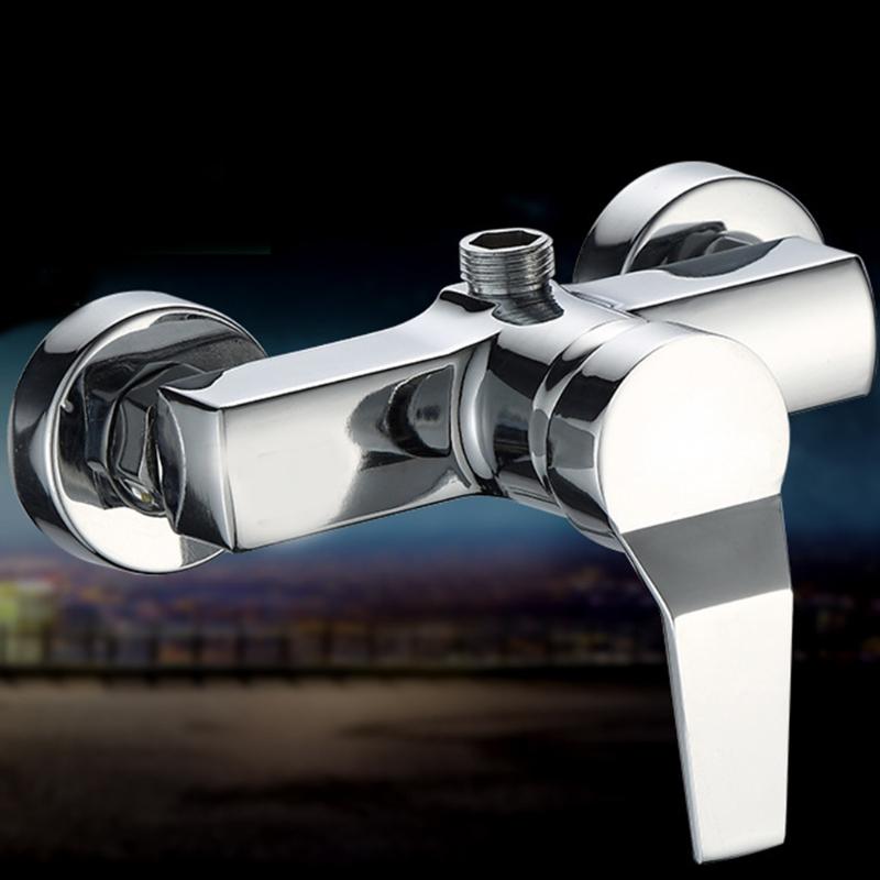 Shower Faucet Water Flows Control Valves Zincs Alloys Hot and Cold Water Tap Mixing Valves for Handheld Shower