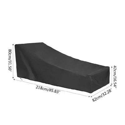 Garden Balcony Chaise Longue Shed Sunshade Waterproof 210D Oxford Outdoor
