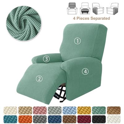 Copridivano reclinabile in pile polare Soggiorno Copripoltrona Lazy Boy Stretch Spandex Divano Fodere per divani Protezione per mobili