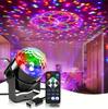 Remote-Controlled LED Crystal Strobe Party Light with Sound Activation