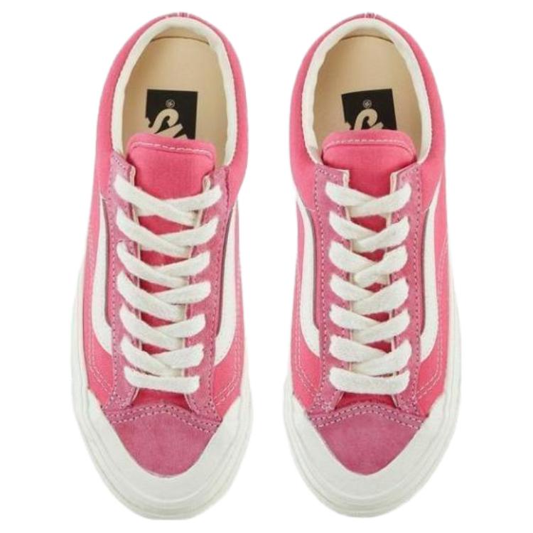 Vans Old Skool Reissue 136 Fabric Comfortable Soft Low-Top Skate Shoes Unisex sneaker Pink VN000MT6YU2