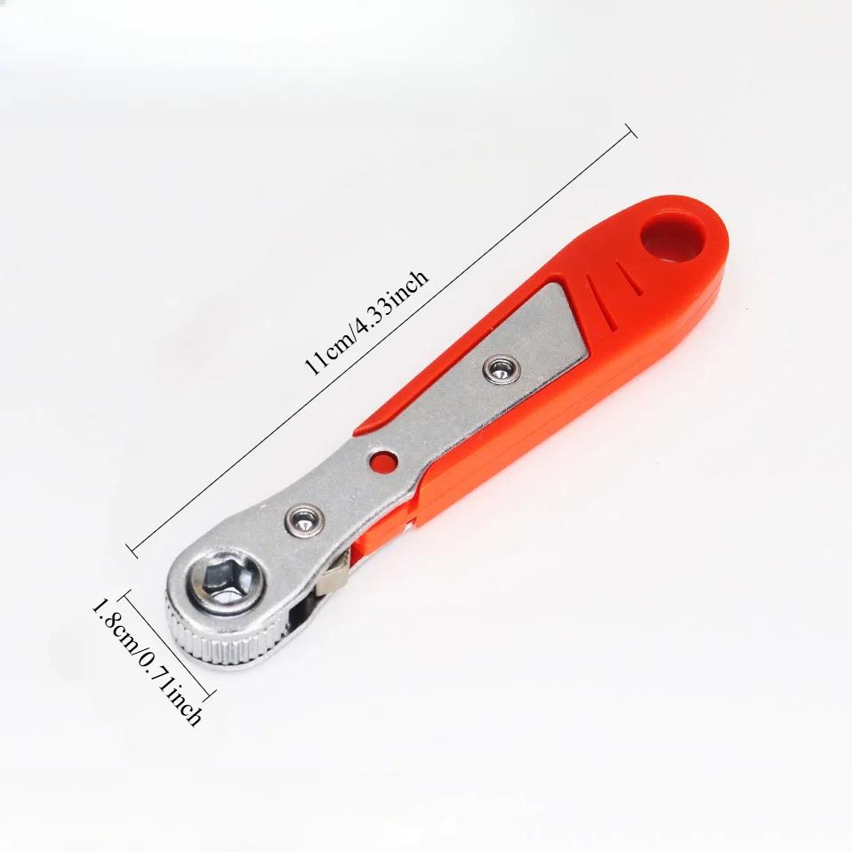 Mini 36 Tooth Ratchet Screwdriver, Narrow Small Space Gap Maintenance Operation, Batch Head Socket, L-shaped Turning Wrench