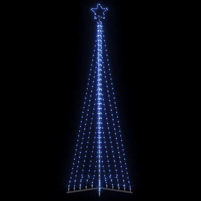 VidaXL Sapin de Noël à LED 495 LED bleu 300,5 cm, lumière de Noël, lumière de Noël LED, lumière de Noël extérieure, lumière 4016438