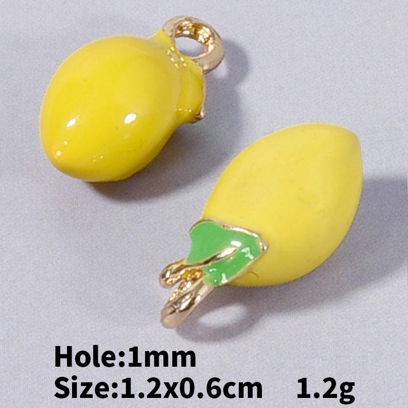5/24pcs Cake Coffee Food Pendant Enamel Chilli/Strawberry/Cherry Charms For Jewelry Making Bulk DIY Bracelets Necklace Pendants