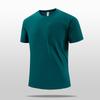 Ice Silk Short-sleeved T-shirt High-elastic Premium Cotton Round Neck Pullover Round Neck Short T Breathable Quick-drying Elastic Top