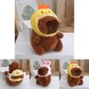 Adorable Capybara Plush Keychain Cute Cartoon Doll With Premium Pp Cotton Filling For Accessories