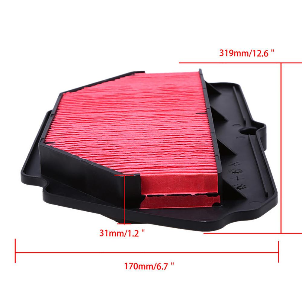 Motorcycle Engine Air Filter Cleaner Air Intake Filter Element For Kawasaki Ninja ZX-6R ABS 2013-2017 ZX6R 2009-2016 ZX 6R