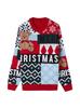 Men' Unisex Christmas Sweater With Long Sleeves Christmas Bear