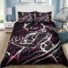 Cartoon Mewtwo Duvet Cover Pillowcase Eevee Bedding Set Boy Girl Bedroom Decoration Children Single Double Size