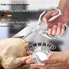 Guanglong Stainless Steel Kitchen Shears for Cutting Chicken, Duck, Goose Bones - Large, Sharp, and Strong.