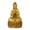 Brass Buddha Statue Ornament, Guanyin Bodhisattva Holding a Child, Brings Peace To the Home, Buddhist Hall Supplies