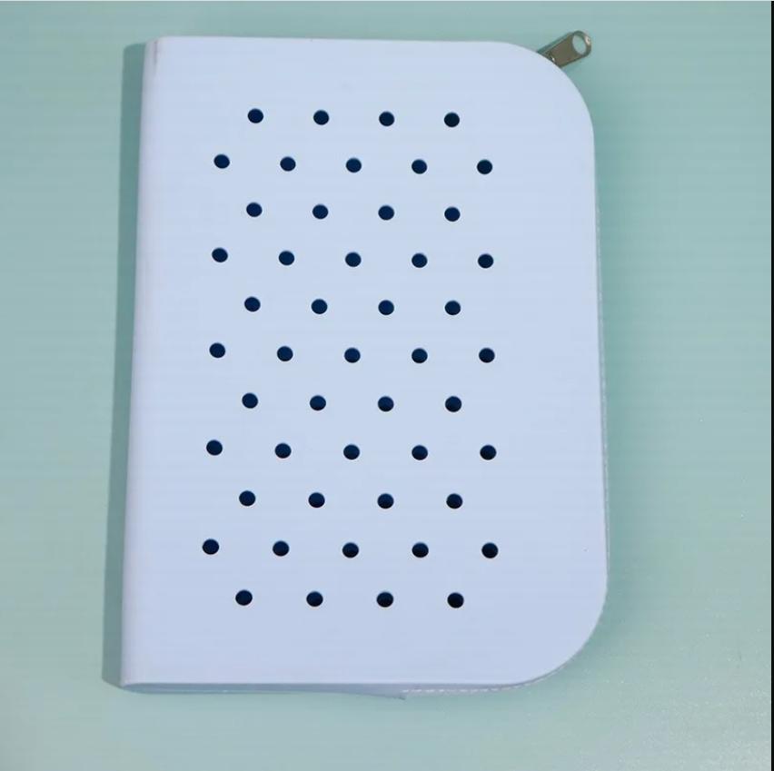 

DIY Large Capacity silicone pen storage case bag box can with buckles charms for student Stationery Organizer School Supplies