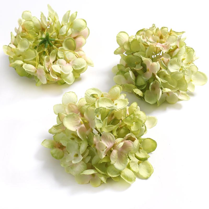 Silk Hydrangea Flowers for DIY Headwear & Wedding Decor
