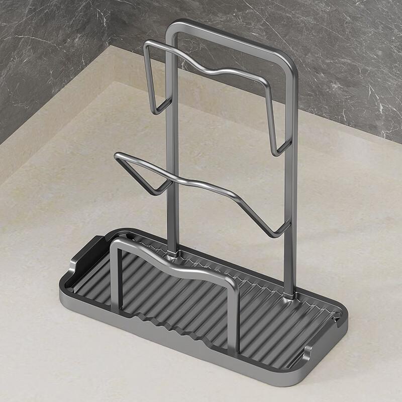 Huxiansen Kitchen Pot Lid Rack Storage Shelf, No Drilling Required, Countertop Chopping Board Holder, Cutting Board Stand, Pot And Spatula Rack