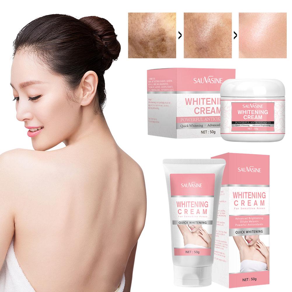 Body Whitening Cream Intimate Areas Underarm Knee Buttocks Brighten Bleach Remove Priva Q1U1
