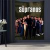 Tessuto Decorativo Classico Film Serie TV I Soprano Stampa Artistica Sci-Fi Stanza Arredamento Casa Decorazione Murale Decor