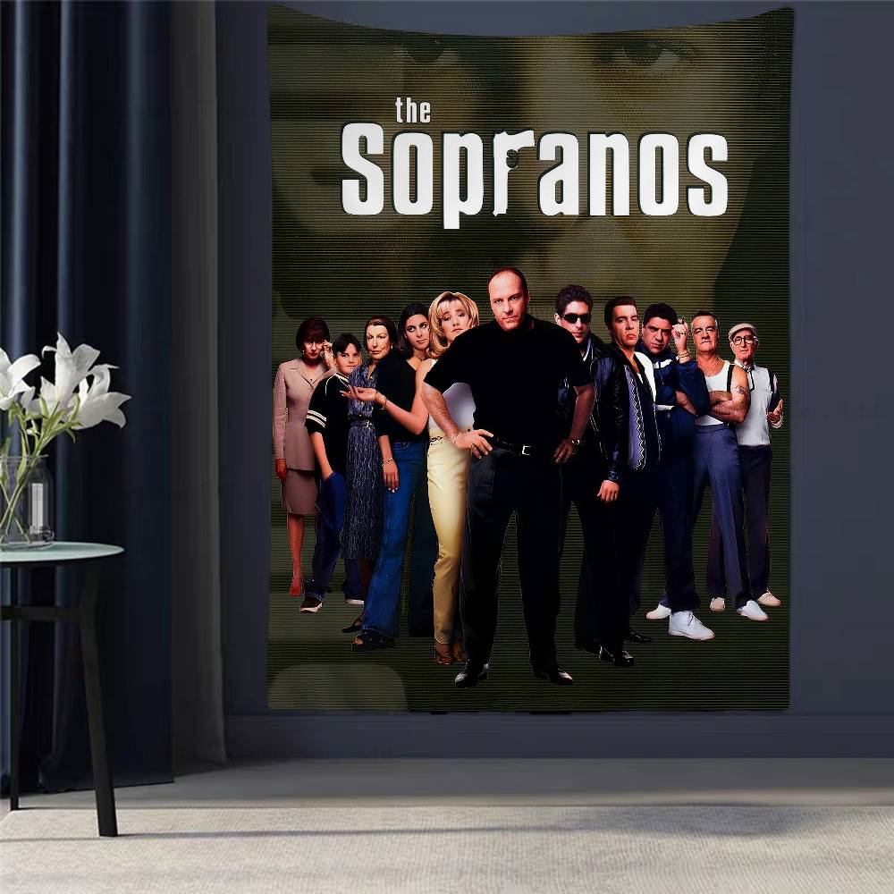 Tessuto Decorativo Classico Film Serie TV I Soprano Stampa Artistica Sci-Fi Stanza Arredamento Casa Decorazione Murale Decor