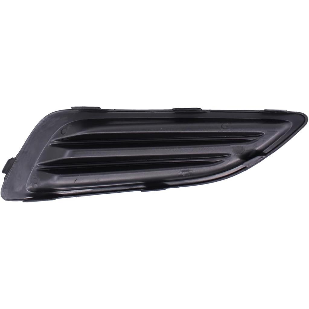 ApplianPar Front Left and Right Side Bumper Fog Light Lamp Lens End Cover Grill for Ford Fiesta 2014-2018