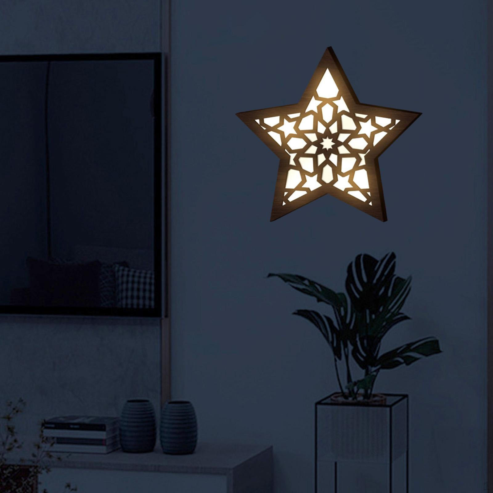 

Ночной светильник Eid Decor, светильник Eid Crafts, подвесной светильник на Рамадан Star Shape