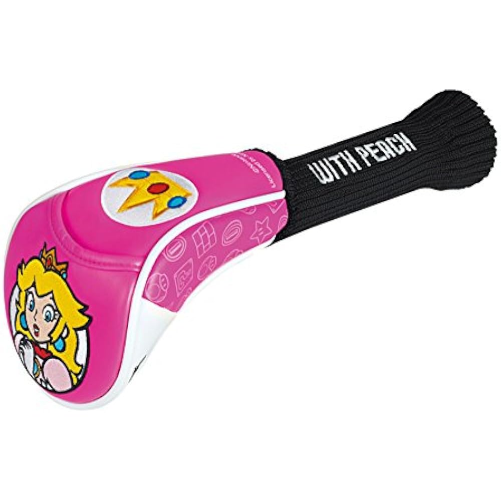 Enjoy Caddie Bag (Enjoy Caddie Bag) Super Mario Head Cover for FW (Peach) SMHF004 SMHF004