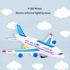 Electric Flash Music Universal Airplane, Diy Assembled Model, Automatic Obstacle Avoidance During Universal Driving