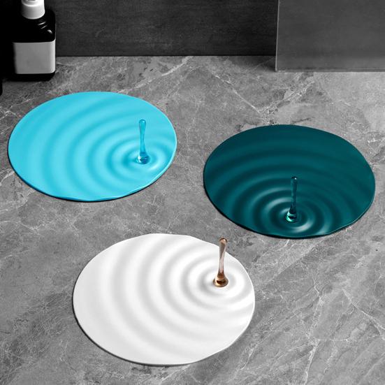 

Дезодоратор для стока в пол, отличная герметизация, защита от запаха, легко моется, кухонный дезодорант, пробка для волос, для использования в ванной комнате синий